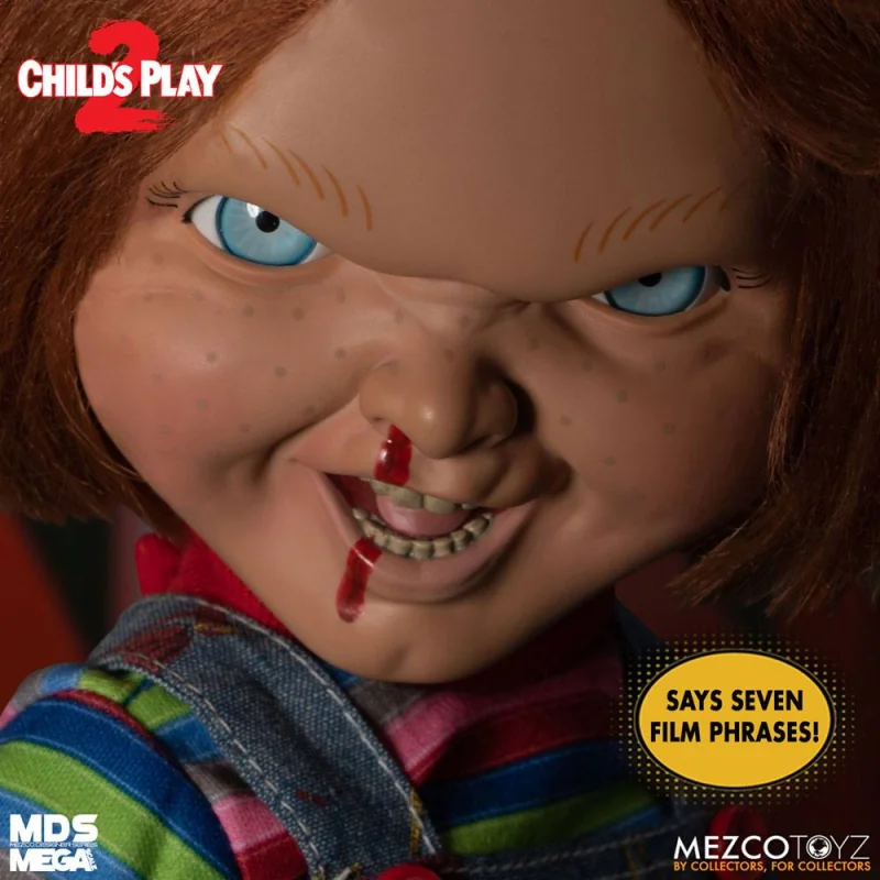 Chucky Jeu d´enfant 2 poupée parlante Designer Series Menacing Chucky 38 cm