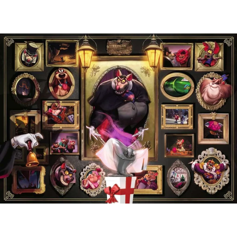 Puzzle 1000 p - Ratigan (Collection Disney Villainous)