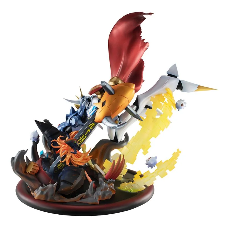 Digimon Adventure: Bokura no Uo Gemu! statuette PVC VS Series Omegamon vs Diabolomon 34 cm