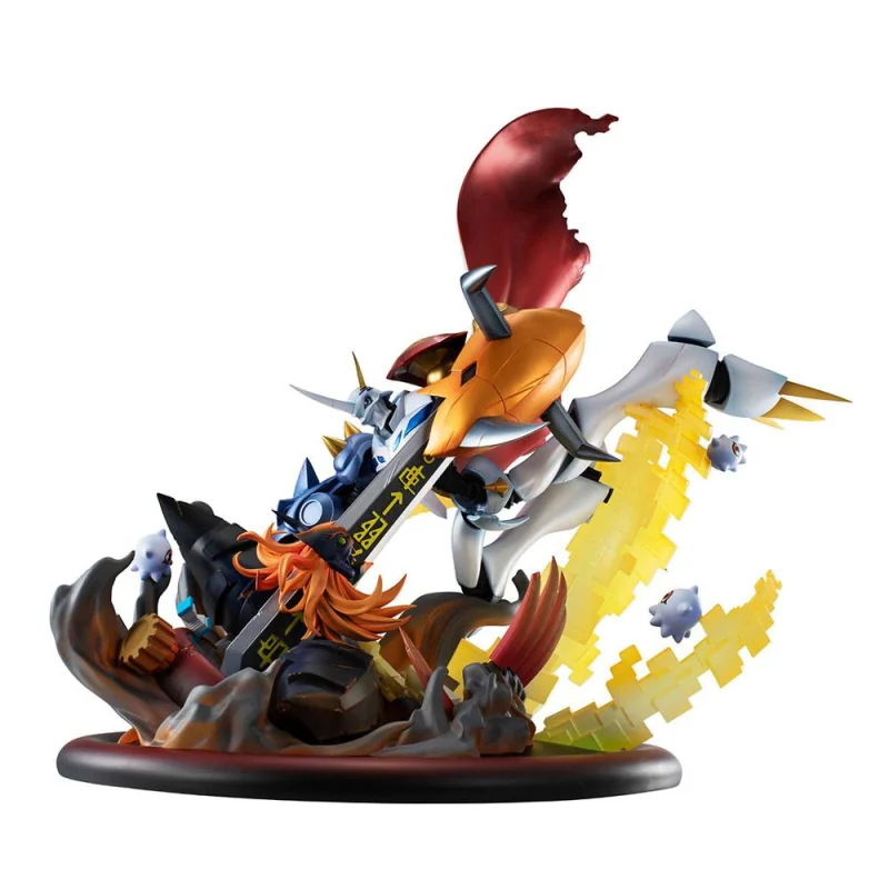 Digimon Adventure: Bokura no Uo Gemu! statuette PVC VS Series Omegamon vs Diabolomon 34 cm