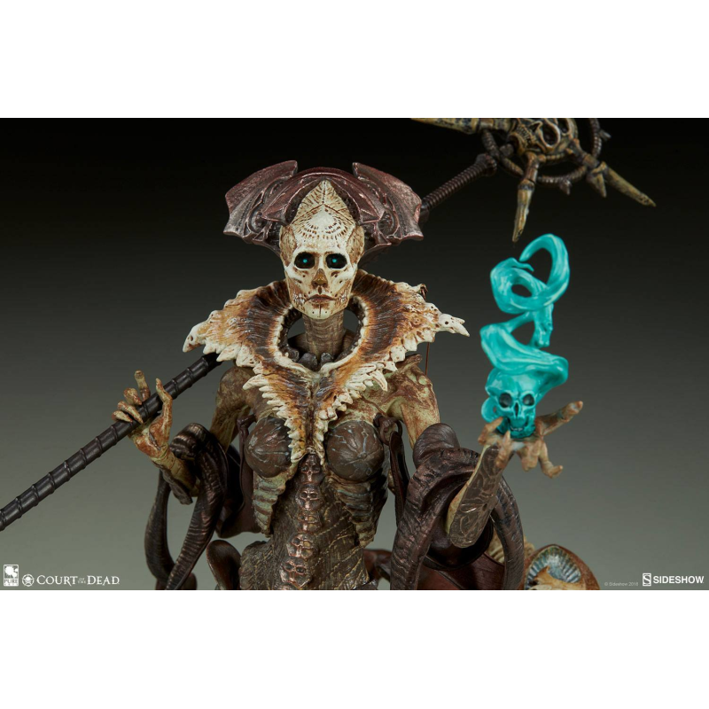 Court of the Dead statuette PVC Xiall - Osteomancers Vision 33 cm