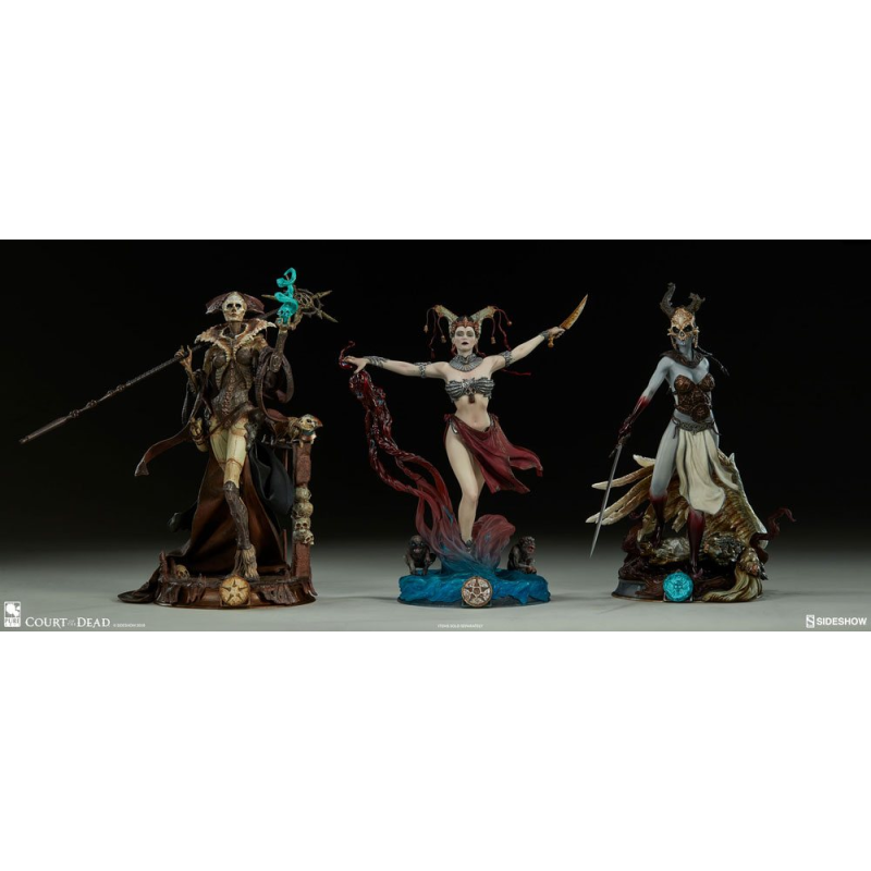 Court of the Dead statuette PVC Xiall - Osteomancers Vision 33 cm