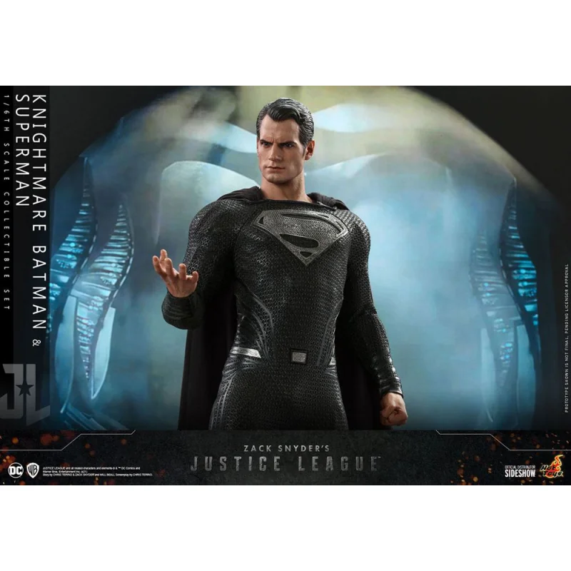 Zack Snyder's Justice League pack 2 figurines 1/6 Knightmare Batman and Superman 31 cm