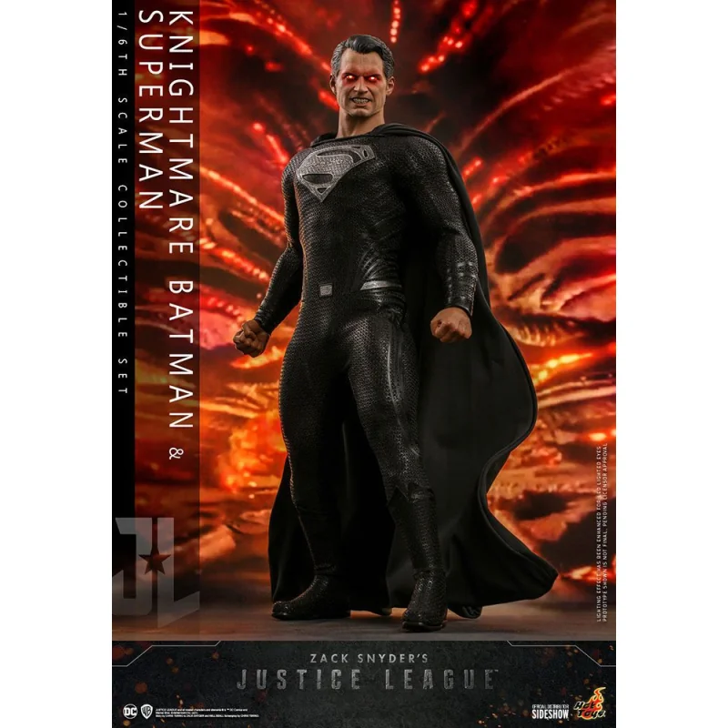 Zack Snyder's Justice League pack 2 figurines 1/6 Knightmare Batman and Superman 31 cm