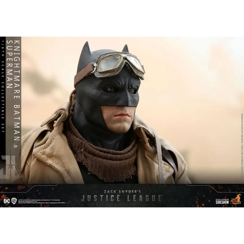 Zack Snyder's Justice League pack 2 figurines 1/6 Knightmare Batman and Superman 31 cm