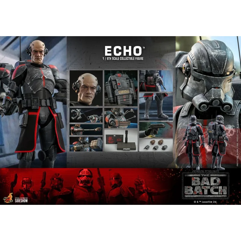 Star Wars The Bad Batch figurine 1/6 Echo 29 cm