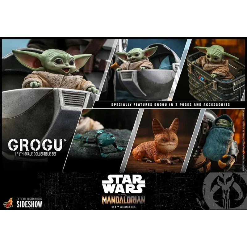 Star Wars The Mandalorian figurines 1/6 Grogu