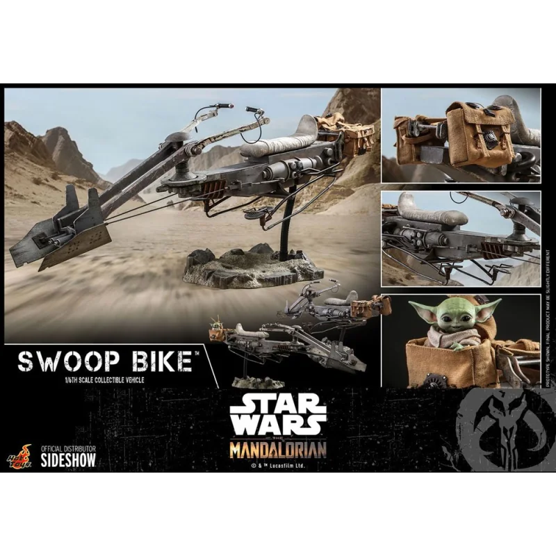 Star Wars The Mandalorian Véhicule 1/6 Swoop Bike 59 cm