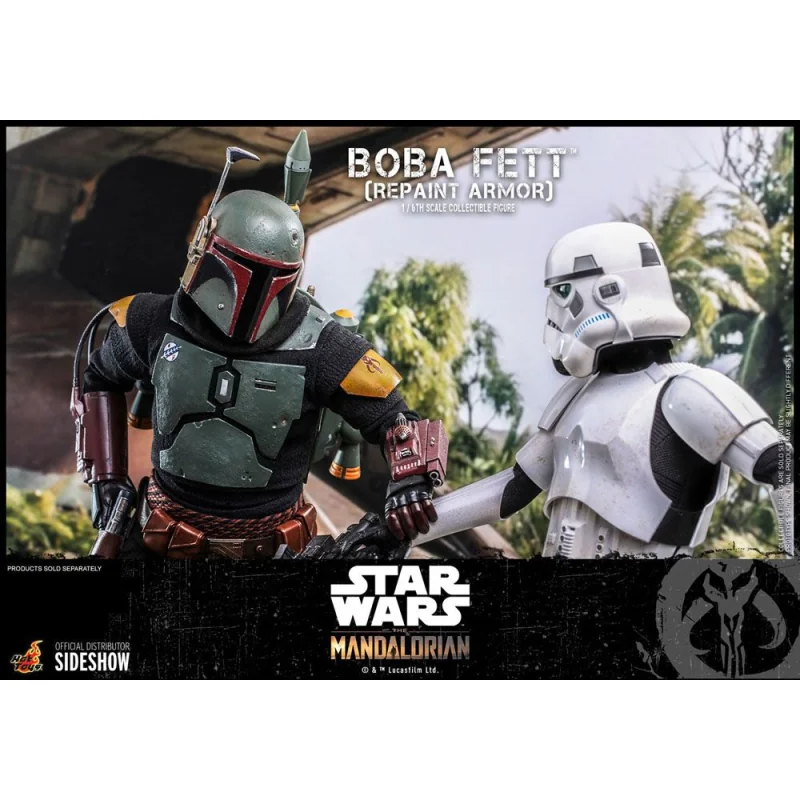 Star Wars The Mandalorian figurine 1/6 Boba Fett (Repaint Armor) 30 cm