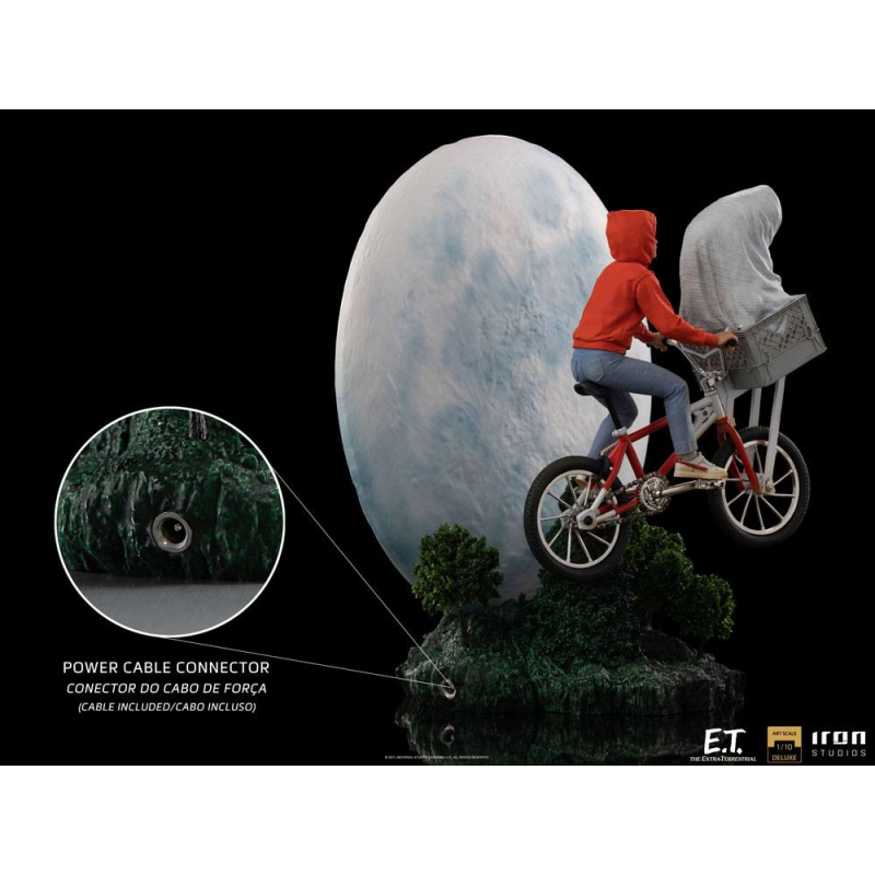 E.T. l´extra-terrestre statuette 1/10 Deluxe Art Scale E.T. & Elliot 27 cm