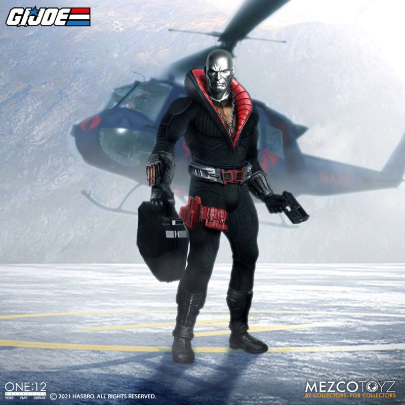 G.I. Joe figurine lumineuse 1/12 Destro 17 cm