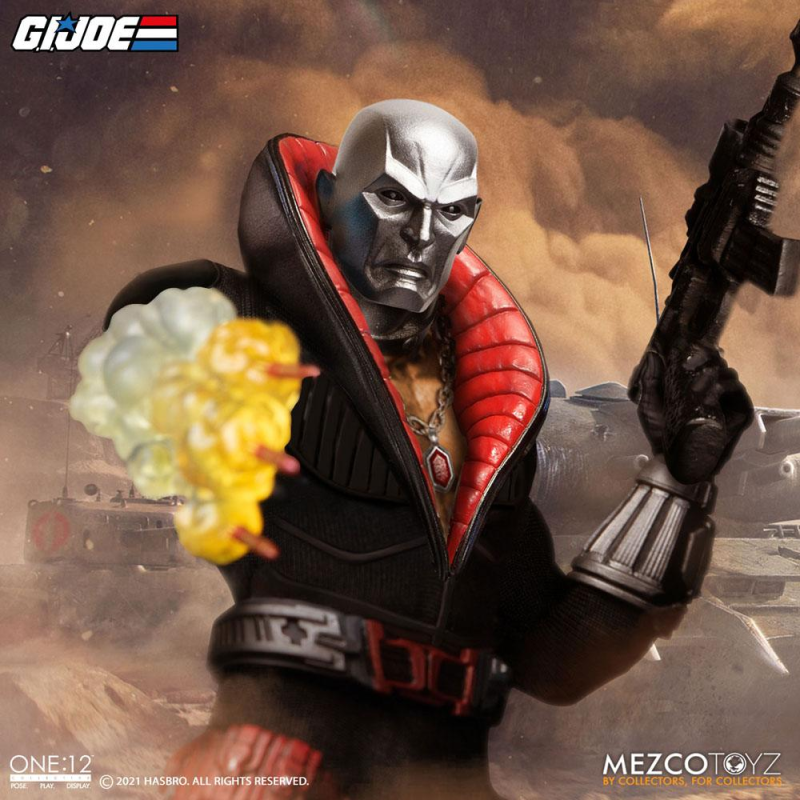 G.I. Joe figurine lumineuse 1/12 Destro 17 cm