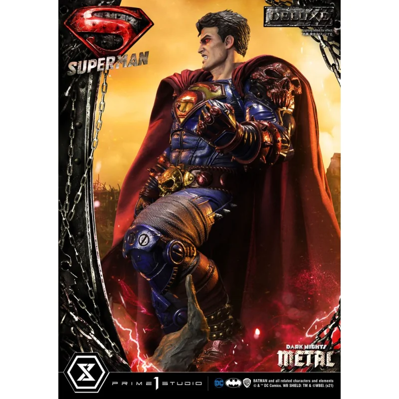 DC Comics statuette 1/3 Superman Deluxe Bonus Ver. 88 cm