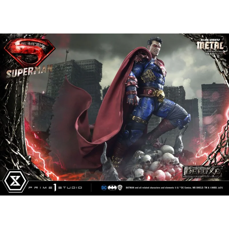 DC Comics statuette 1/3 Superman Deluxe Bonus Ver. 88 cm