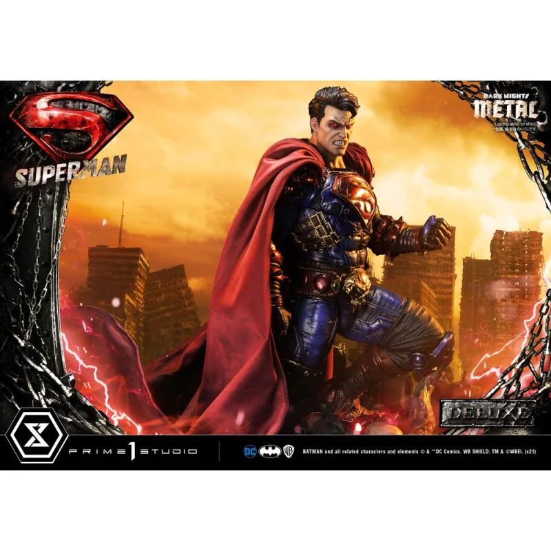 DC Comics statuette 1/3 Superman Deluxe Bonus Ver. 88 cm