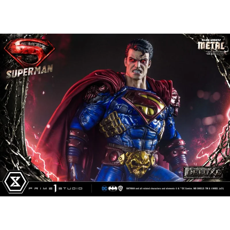 DC Comics statuette 1/3 Superman Deluxe Bonus Ver. 88 cm