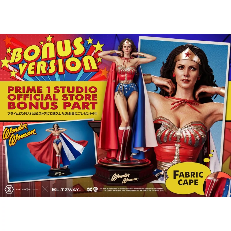 Wonder Woman 1975 statuette 1/3 Wonder Woman (Lynda Carter) Bonus Version 69 cm