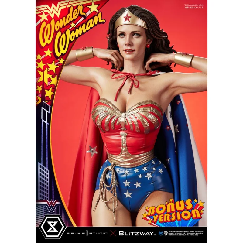 Wonder Woman 1975 statuette 1/3 Wonder Woman (Lynda Carter) Bonus Version 69 cm