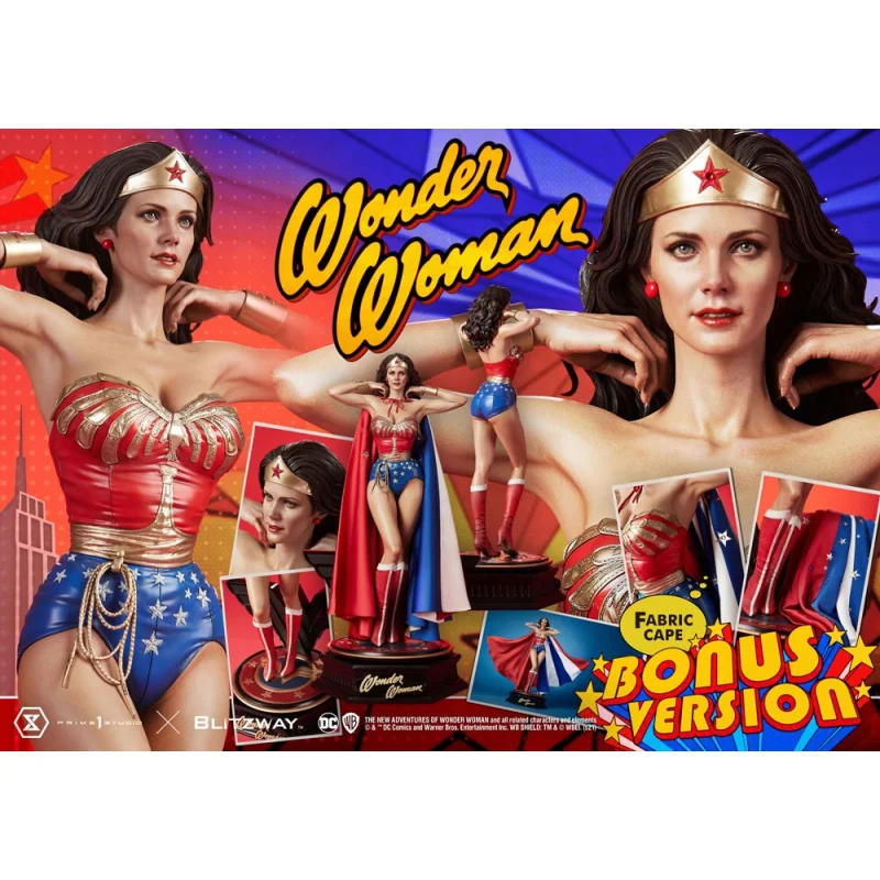 Wonder Woman 1975 statuette 1/3 Wonder Woman (Lynda Carter) Bonus Version 69 cm