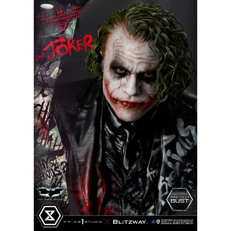 The Dark Knight buste Premium The Joker 26 cm