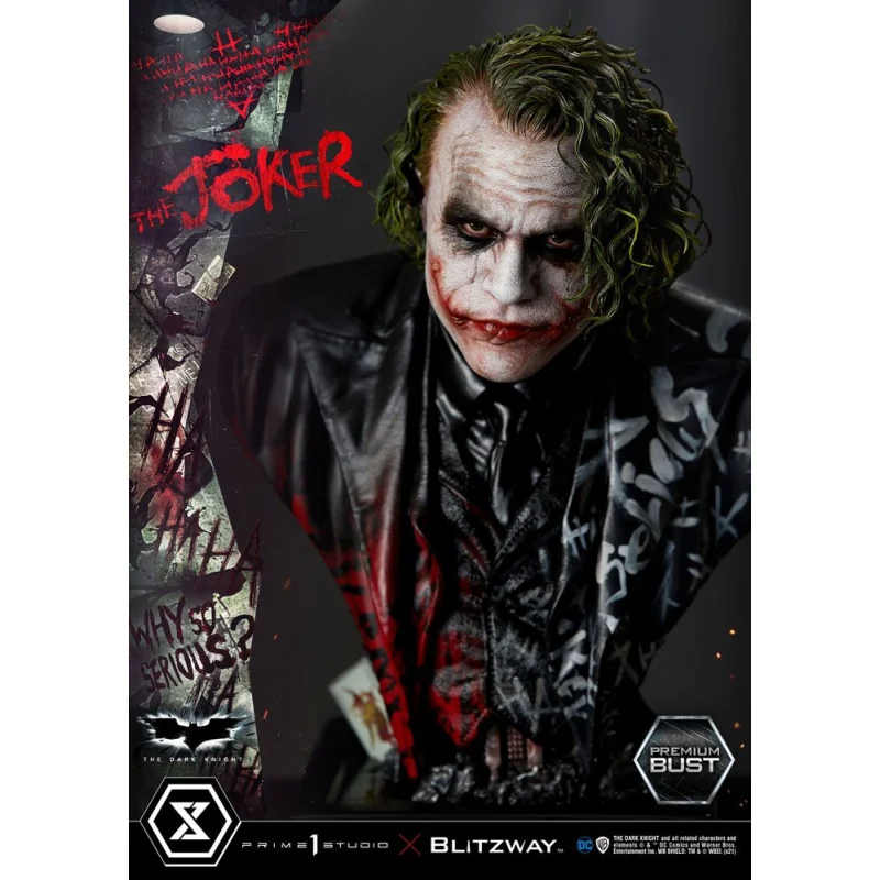 The Dark Knight buste Premium The Joker 26 cm