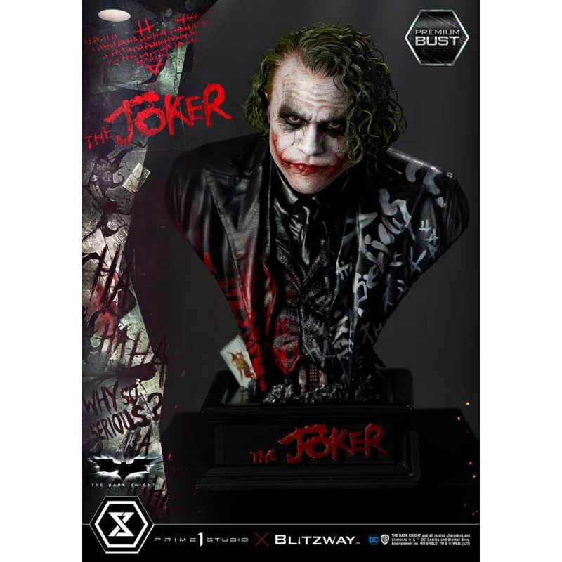 The Dark Knight buste Premium The Joker 26 cm