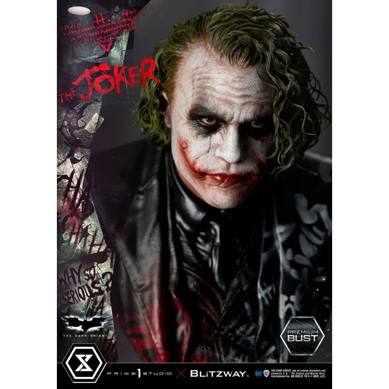 The Dark Knight buste Premium The Joker 26 cm