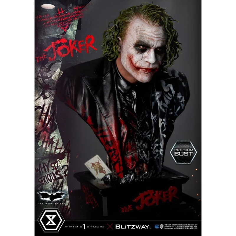 The Dark Knight buste Premium The Joker 26 cm