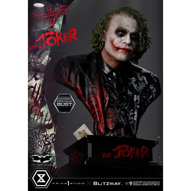 The Dark Knight buste Premium The Joker 26 cm