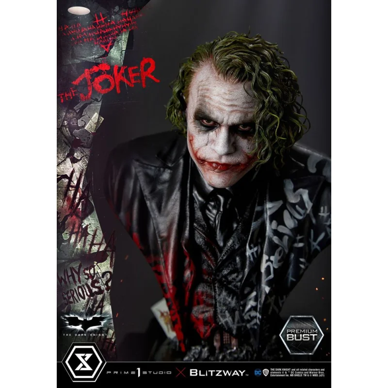 The Dark Knight buste Premium The Joker 26 cm