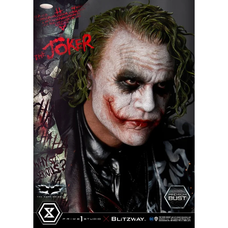 The Dark Knight buste Premium The Joker 26 cm