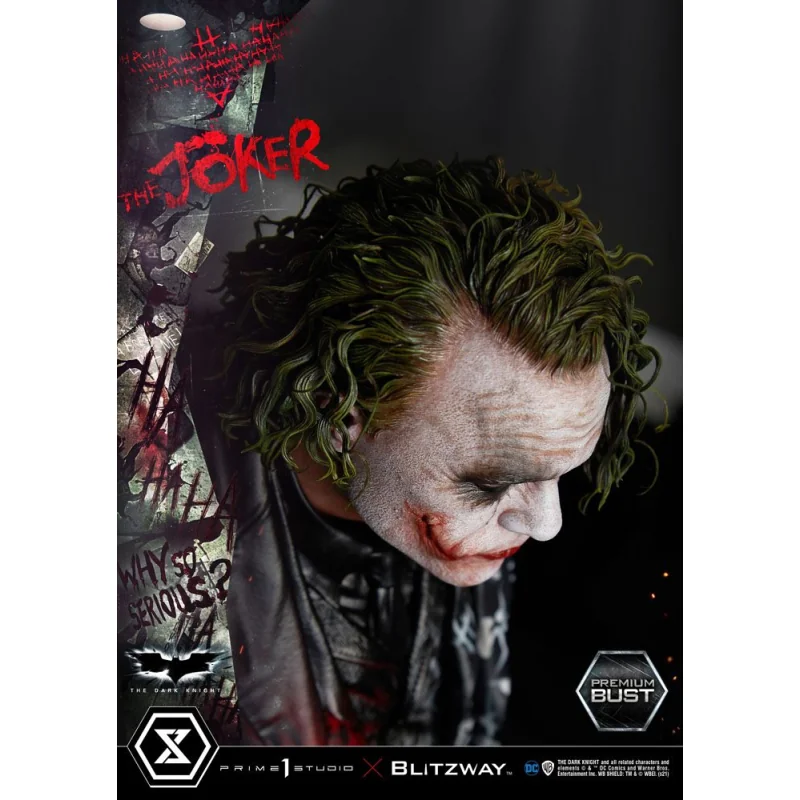 The Dark Knight buste Premium The Joker 26 cm