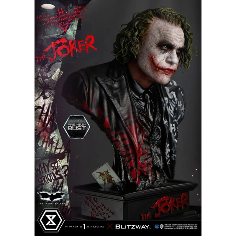 The Dark Knight buste Premium The Joker 26 cm