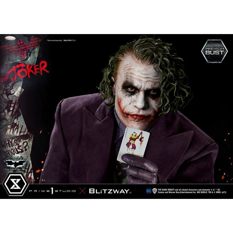 The Dark Knight buste Premium The Joker 26 cm