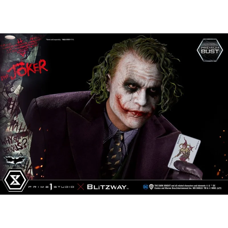 The Dark Knight buste Premium The Joker 26 cm