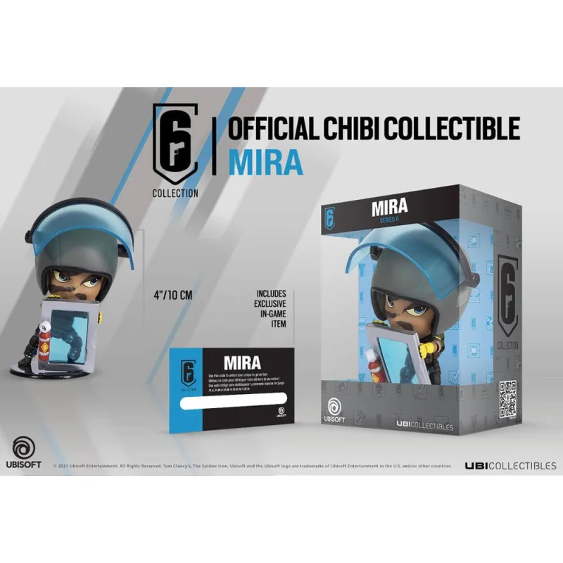 Rainbow Six Siege 6 Collection figurine Chibi série 6 Mira 10 cm