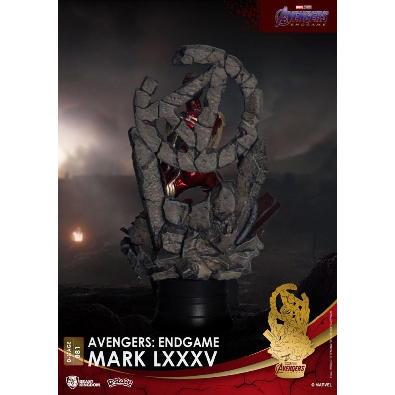 Avengers: Endgame diorama PVC D-Stage Mark LXXXV 16 cm