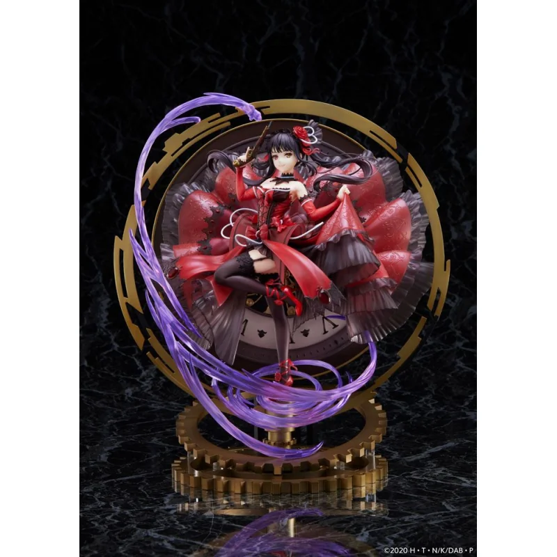 Date A Bullet statuette PVC 1/7 Kurumi Tokisaki: Pigeon Blood Ruby Dress Ver. 33 cm