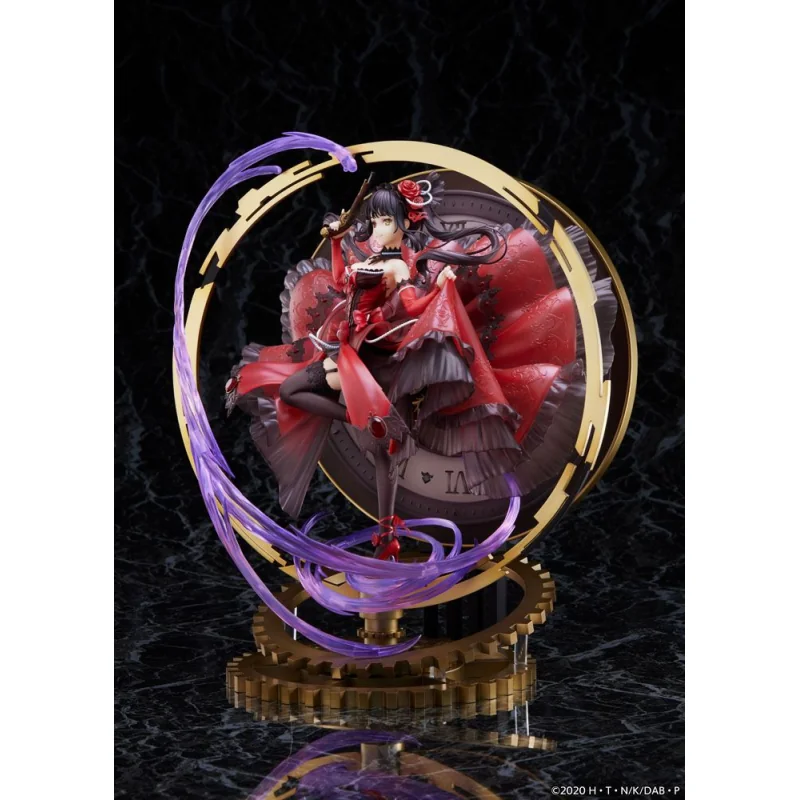 Date A Bullet statuette PVC 1/7 Kurumi Tokisaki: Pigeon Blood Ruby Dress Ver. 33 cm