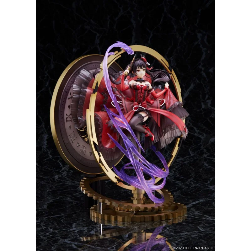 Date A Bullet statuette PVC 1/7 Kurumi Tokisaki: Pigeon Blood Ruby Dress Ver. 33 cm