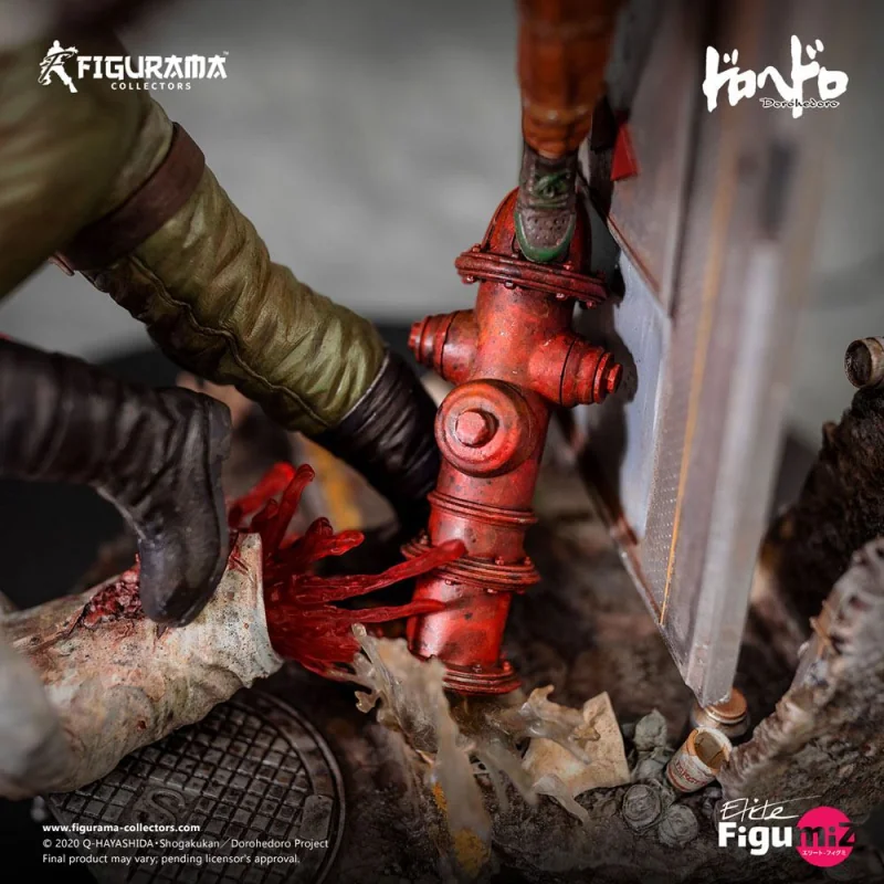 Dorohedoro diorama Elite FigumiZ 1/8 Caiman & Nikaido 37 cm