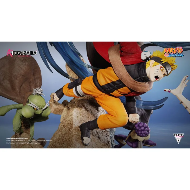 Naruto diorama Elite Fandom 1/6 Naruto vs. Pain 69 cm