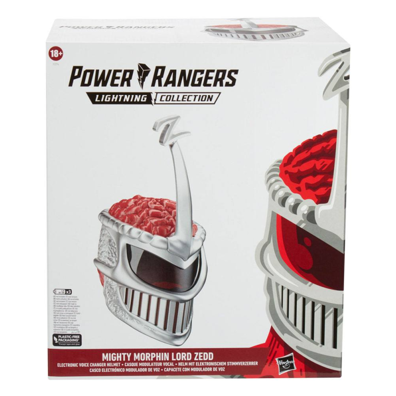 Mighty Morphin Power Rangers Lightning Collection casque modulateur vocal de Lord Zedd