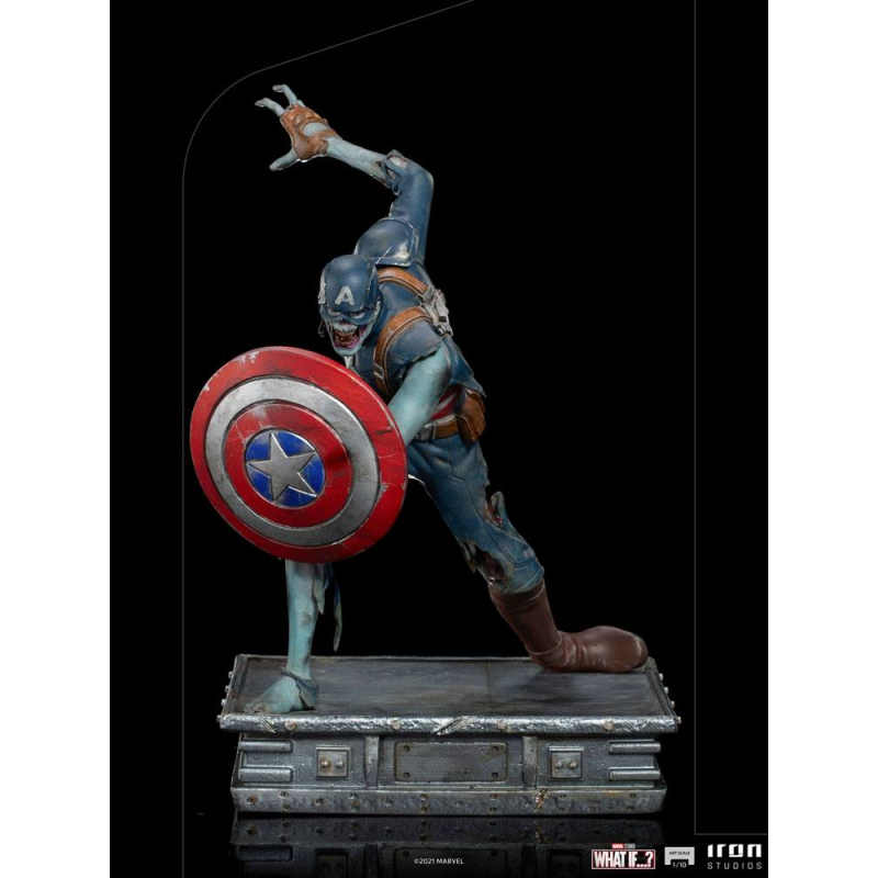 What If...? statuette 1/10 Art Scale Captain America Zombie 22 cm