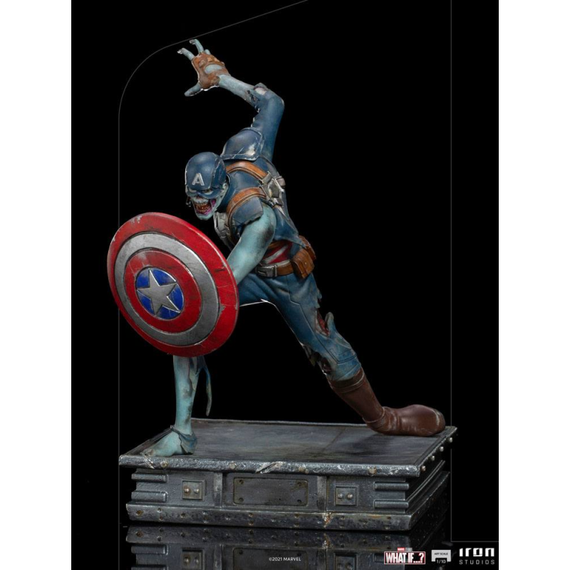 What If...? statuette 1/10 Art Scale Captain America Zombie 22 cm