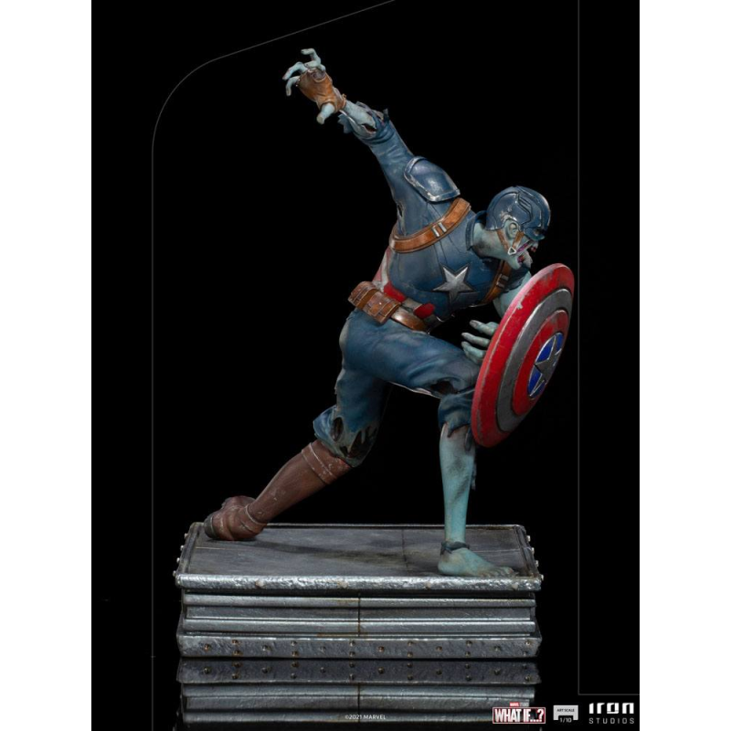 What If...? statuette 1/10 Art Scale Captain America Zombie 22 cm