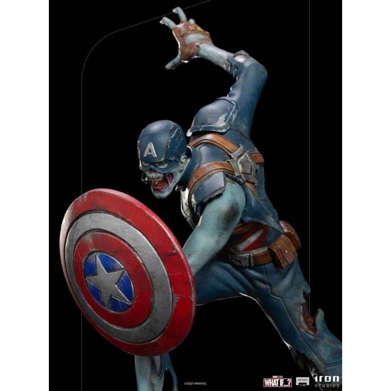 What If...? statuette 1/10 Art Scale Captain America Zombie 22 cm