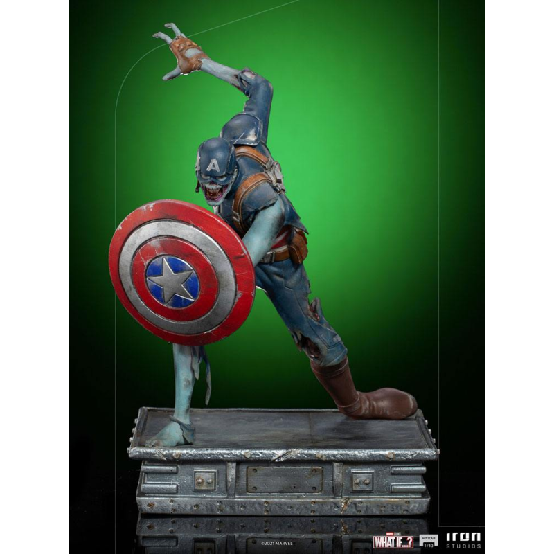 What If...? statuette 1/10 Art Scale Captain America Zombie 22 cm