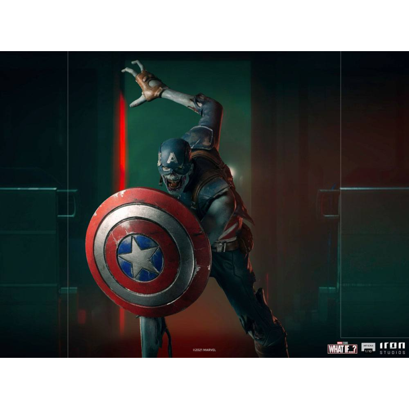 What If...? statuette 1/10 Art Scale Captain America Zombie 22 cm