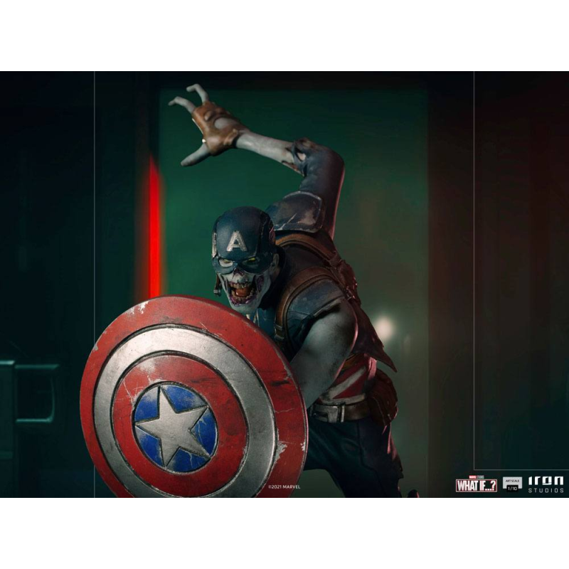 What If...? statuette 1/10 Art Scale Captain America Zombie 22 cm